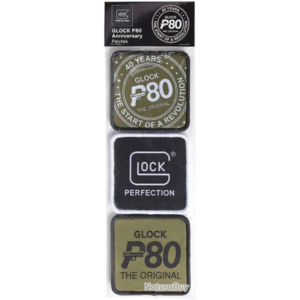Patchs Ecusson GLOCK P80 Anniversary