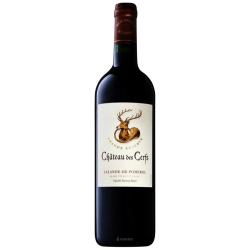 "Ch&acirc;teau des Cerfs" AOC Lalande de Pomerol, 2022, la bouteille, BIO
