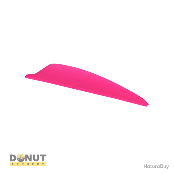 Plume de fl�che Plastique Flex-Fletch FFP187 - Rouge/Rose