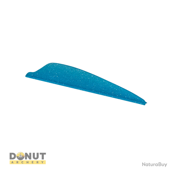 Plume de fl�che Plastique Flex-Fletch FFP187 - Bleu Perle