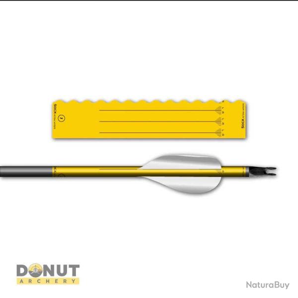 Wraps Fl�che Socx Confort Wave Edge X10 - Jaune