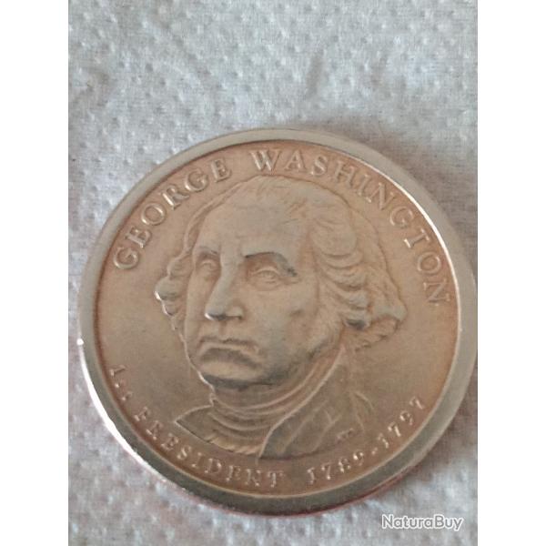 1 DOLLAR AMERICAN GEORGE WASHINGTON ��POUR LES CONNAISSEURS DE PIECES��