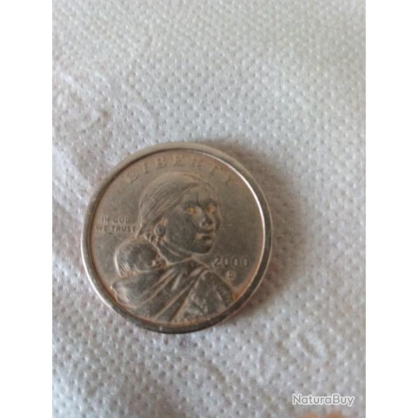 1 DOLLAR SACAGAWEA INDIGENE AMERICAIN