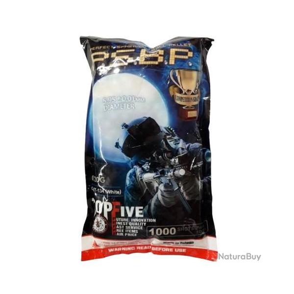 BILLES 0.20G PERFECT EN SACHET DE 1000 "G&G ARMAMENT"