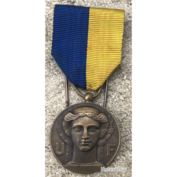M�daille Union Federale Des Combattants