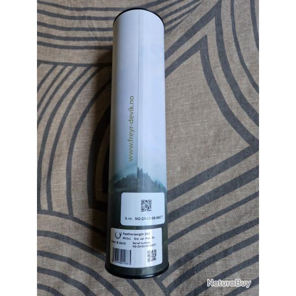 MODERATEUR DE SON FREYR & DEVIK NEUF FEATHERWEIGHT 269 Std.Cal.Max.30 M15x1 DISPONIBLE