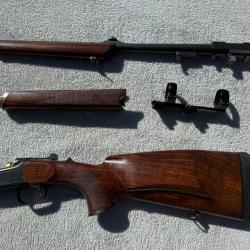 Vends kipplauf Merkel K3 stutzen et son montage amovible MERKEL