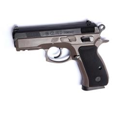 PISTOLET 6MM CZ 75D COMPACT RESSORT BICOLORE