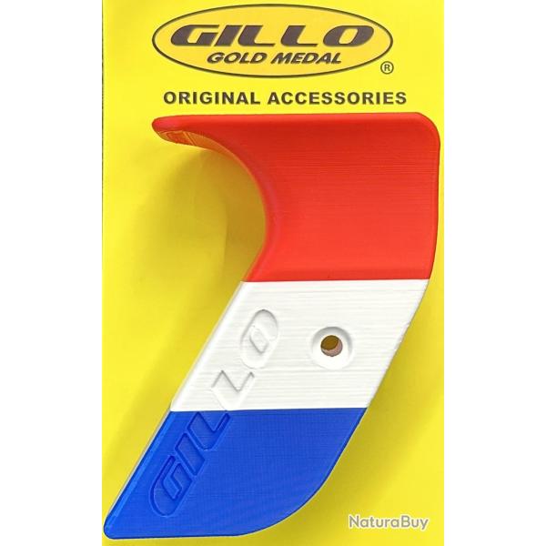 GILLO - Grip Plastique G3 Bleu/Blanc/Rouge DROITIER (RH) Medium