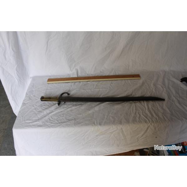 SABRE BAIONNETTE CHASSEPOT MARQUE A 11 640