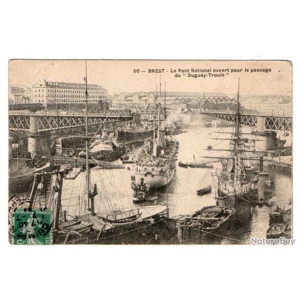 CPA- Marine Militaire -BREST - Port Militaire - Entr�e d'un Transport N�1072