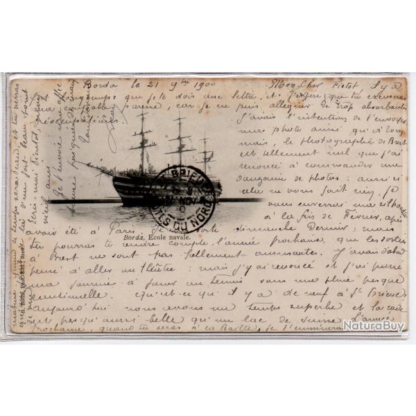 CPA- Marine Militaire - Borda Ecole Navale N�1046