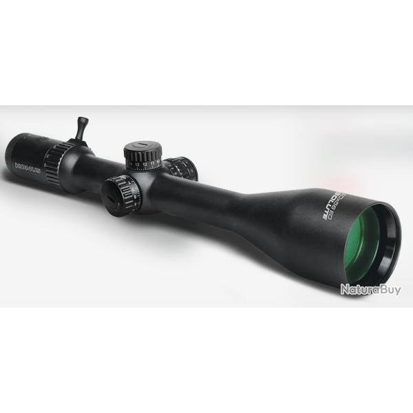 Lunette Konus absolute 5-40x56 ret balistique 550 extra fin lumineux rouge-bleu