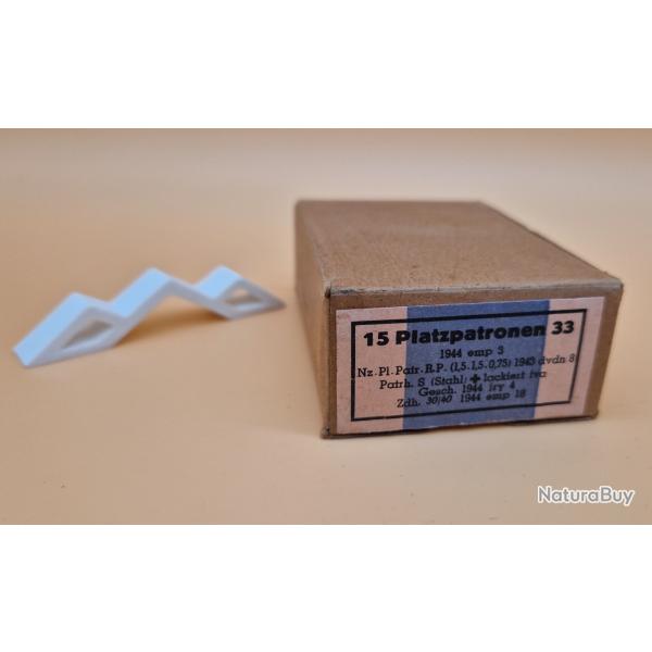 Boite de cartouches de collection allemande compl�te et inerte WW2