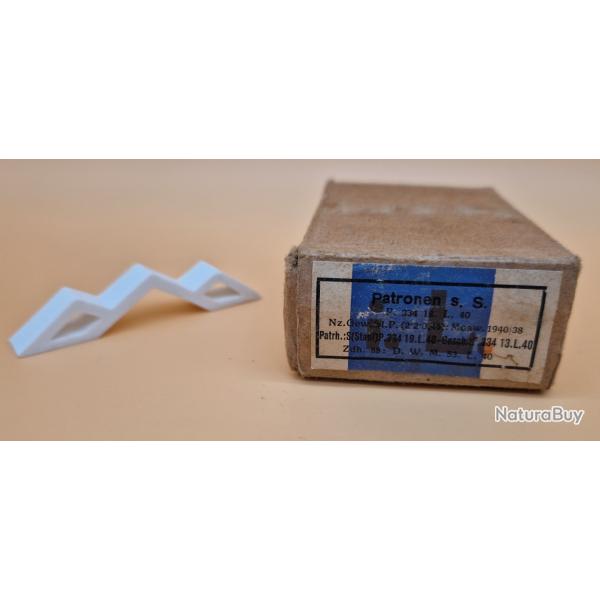 Boite de cartouches de collection allemande WW2 compl�te et inerte