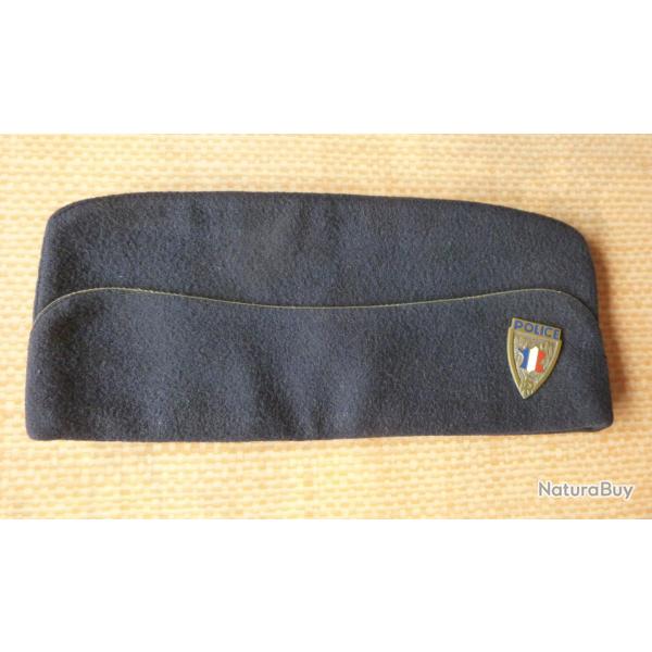 Bonnet de police Franaise avec insigne - Calot ancien