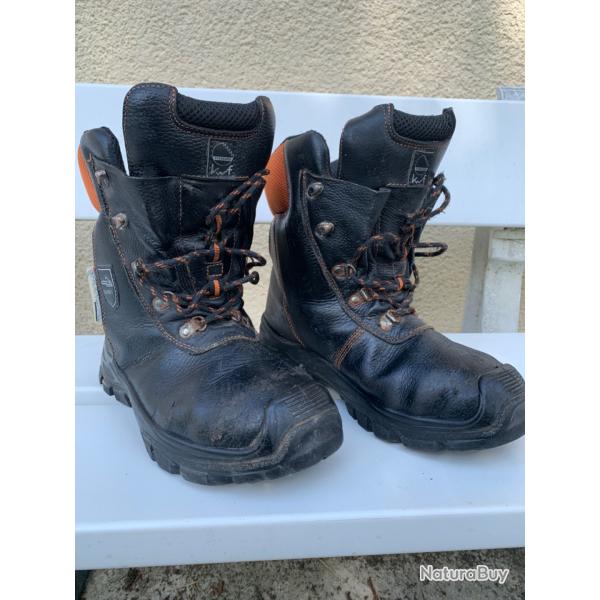 Chaussures de protection Anti-coupure Bcheron