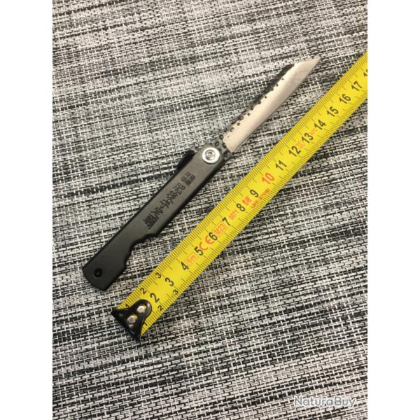 Couteau de poche ��higonokami �� lame lisse