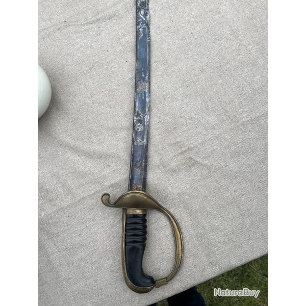 Sabre 1819 de chasseurs sardes