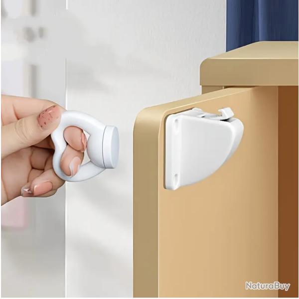 Verrous Magn�tiques Invisibles � Installation Facile - S�curit� Multifonctionnelle