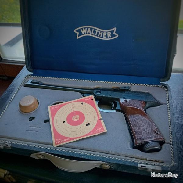Beau Coffret Walther LP Mod.53 cal. 4.5mm