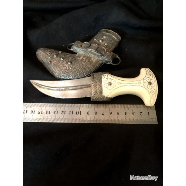 COUTEAU POIGNARD jambiya SOLTANAT D OMANE