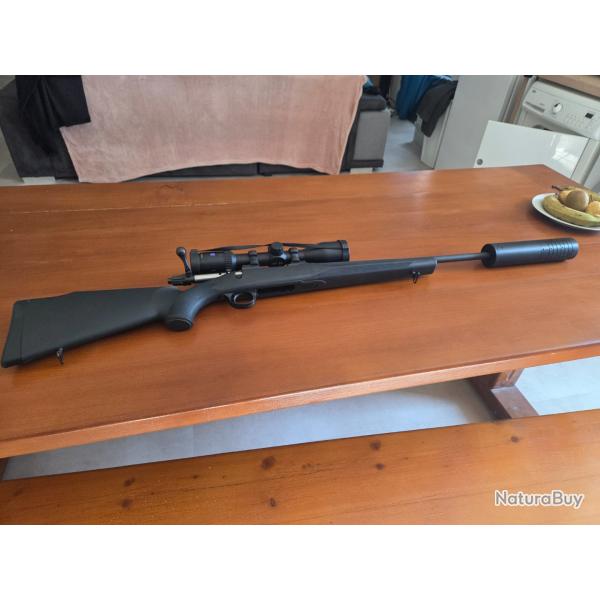 Carabine d approche sabatti calibre 243winLunette zeiss 2�12�50+silencieux