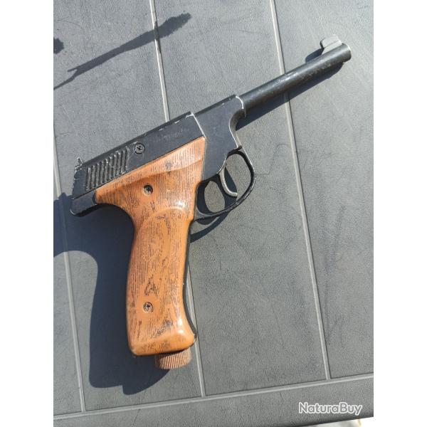 Pistolet � CO2 Plainsman - made in USA - cal .177 (4,5mm billes rondes) - Collector