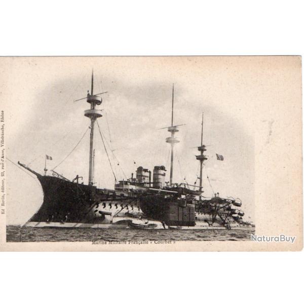 CPA- Marine Militaire FRAN�AISE -"Le Courbet" N�1126
