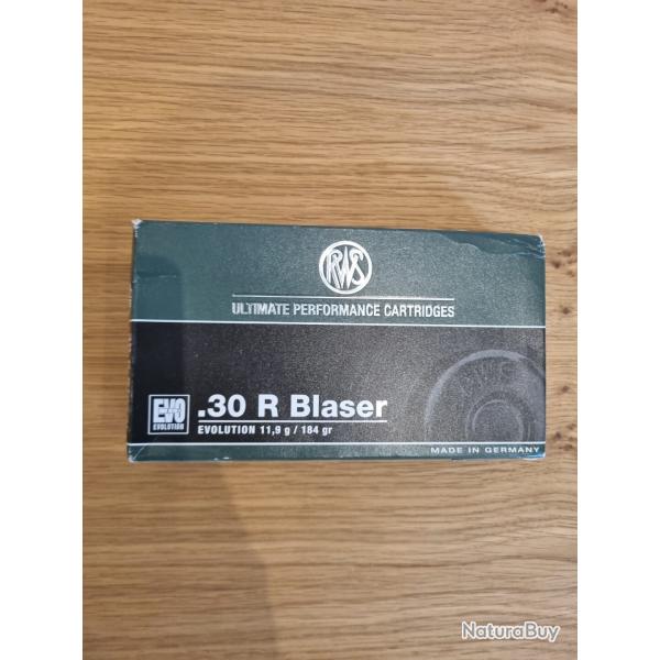 RWS Evolution 30r - 11,9g - 184 gr - 4 cartouches