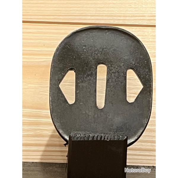Gros Tsuba en fer �poque Edo
