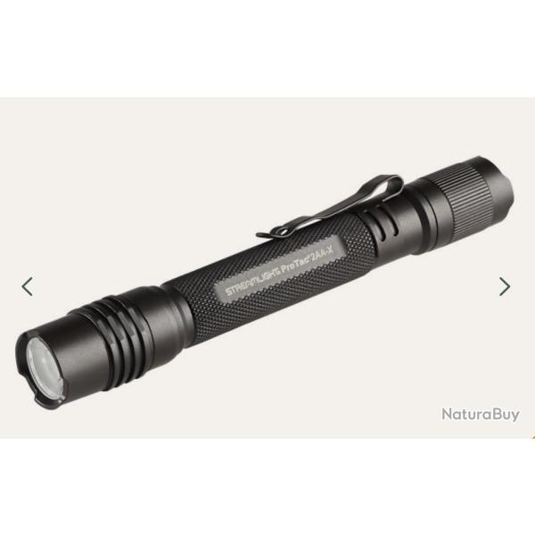 LAMPE STREAMLIGHT PROTAC 2AA-X USB - NOIRE