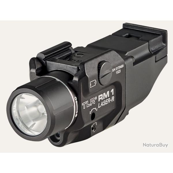 LAMPE TACTIQUE STREAMLIGHT TLR RM 1 - LASER ROUGE