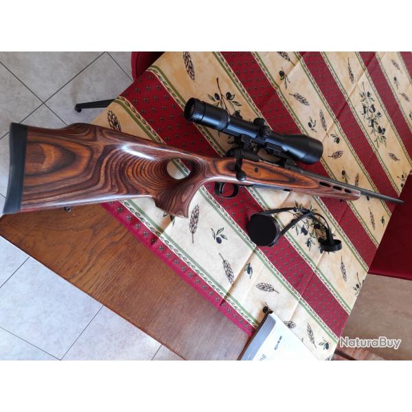 Carabine SAVAGE Calibre 243 WIN + Lunette Aff�t ZEISS DIAVARI VM 3 X12 X 56 T*+MONTAGE PIVOTANT
