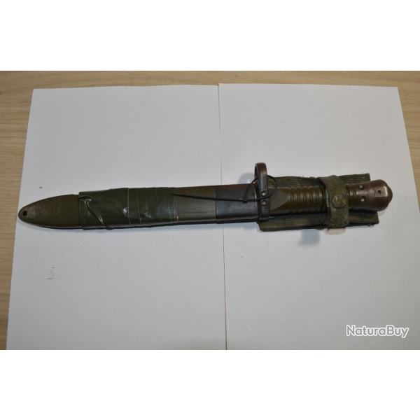 Baionnette espagnole Pour fusil G3 Cetme Espagne bayonette Export Chasse couteau Nature