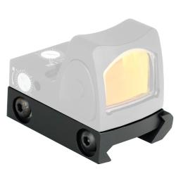 Support Picatinny Profil Bas pour Viseur RMR/SRO en Aluminium 6061-T6