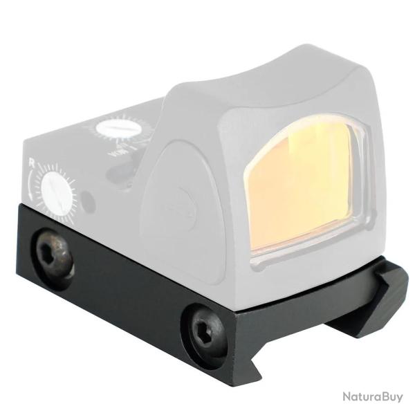 Support Picatinny Profil Bas pour Viseur RMR/SRO en Aluminium 6061-T6