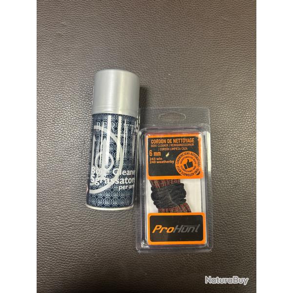 CORDON DE NETTOYAGE 6mm + BOMBE