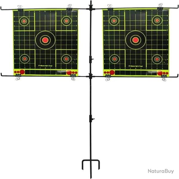 Support de cible papier r�glable SP Tactical 105x83cm