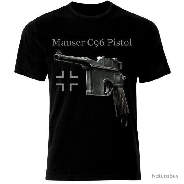 T shirt Mauser C96 manches courtes