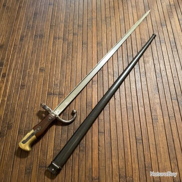 BELLE BA�ONNETTE GRAS MANUFACTURE D'ARMES DE ST ETIENNE 1880 FRANCE