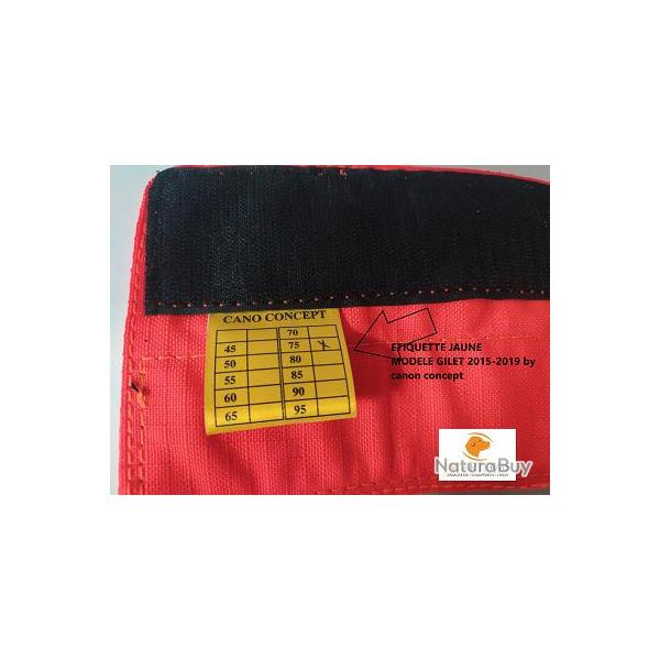 Kit dorsal pour gilet de protection Browning by cano concept 45