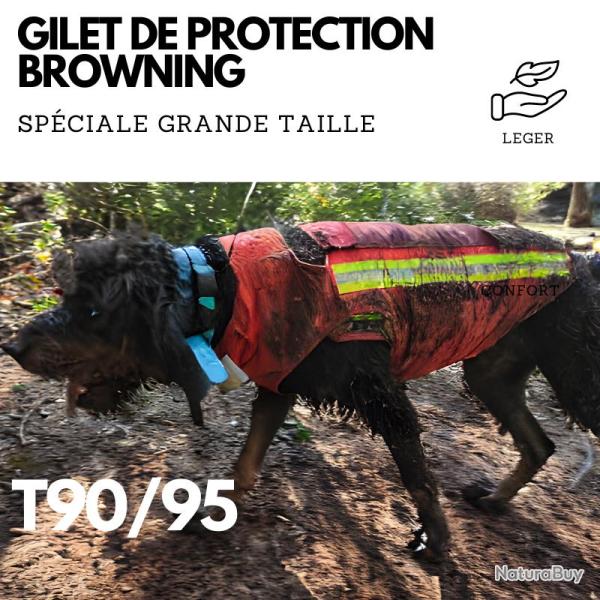 GILET DE PROTECTION POUR CHIEN GRANDE TAILLE