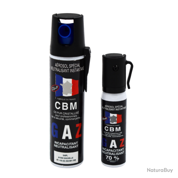 A�rosol Anti-Agression SAPL Gaz-CS - 75 ml
