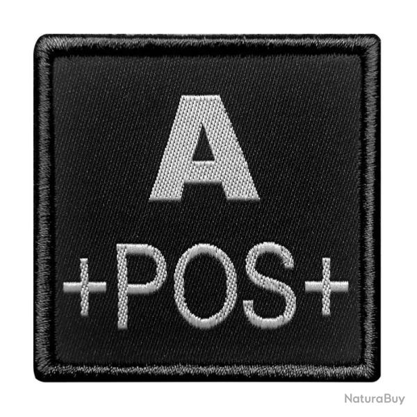 Groupes sanguins carr�s A+ Noir A POS