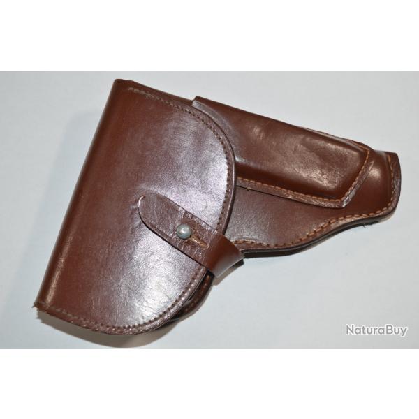 Holster pour Pistolet Revolver Allemand NVA Leather Makarov Holster CZ / VZ (16)