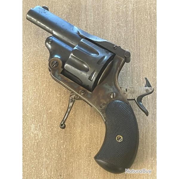 REVOLVER AUGUSTE FRANCOTTE ��L'EXPLORATEUR�� � BRISURE BARILLET - 8 COUPS