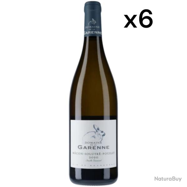 Domaine de La Garenne, IGP M�con-Solutr�-Pouilly , 2022, le carton de 6 bouteilles, Promo !!!