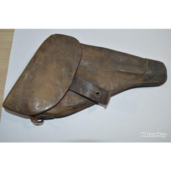 Holster pour Pistolet Revolver  reichrevolver Allemand ?  marquage  � identifier (16)
