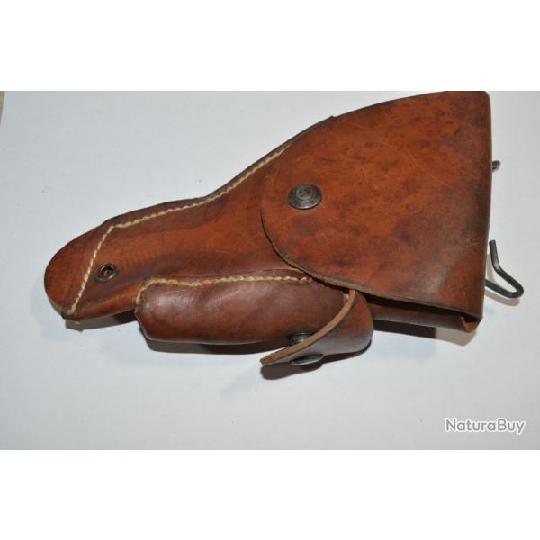 Etui holster � identifier Colt R�volver /  Pistolet US Export Indochine Alg�rie France  (16)